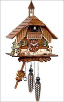Black Forest - German Mountain Chalet Cuckoo Clock with Bell Tower - GermanGiftOutlet.com
