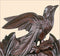 Schneider 14" 6 Leaves and 3 Birds Black Forest Honey Colored German Cuckoo Clock - GermanGiftOutlet.com
 - 2