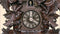 Schneider 14" 6 Leaves and 3 Birds Black Forest Honey Colored German Cuckoo Clock - GermanGiftOutlet.com
 - 3