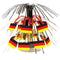 German Flag Mini Cascade Centerpiece Party Accessory - GermanGiftOutlet.com
