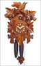 Black Forest - German Cuckoo Clock with Birds and Walnut Finish - GermanGiftOutlet.com

