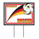 Beistle Plastic Yard Sign, 12-Inch by 16-Inch, Germany - GermanGiftOutlet.com
