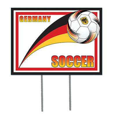 Beistle Plastic Yard Sign, 12-Inch by 16-Inch, Germany - GermanGiftOutlet.com
