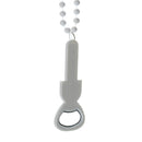 White Oktoberfest Themed Party Beads With Bottle Opener - GermanGiftOutlet.com
 - 2