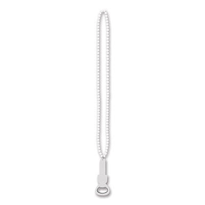 White Oktoberfest Themed Party Beads With Bottle Opener - GermanGiftOutlet.com
 - 3