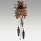 Schneider Black Forest 9" with Painted Flowers German Cuckoo Clock - GermanGiftOutlet.com
