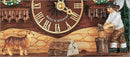 Schneider Black Forest 10" Quartz Musical Wood Chopper German Cuckoo Clock - GermanGiftOutlet.com
 - 2