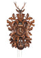 Schneider Black Forest 35" Musical Hunter Theme with Deer Bust Eight Day Movement German Cuckoo Clock - GermanGiftOutlet.com

