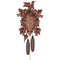 8-Day Cuckoo Clock With Three Hand-Carved Birds And Seven Leaves - GermanGiftOutlet.com

