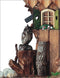 Schneider 12" Black Forest Wood Chopper Eight Day Movement German Cuckoo Clock - GermanGiftOutlet.com
 - 2