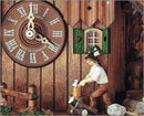 Schneider 12" Black Forest Wood Chopper Eight Day Movement German Cuckoo Clock - GermanGiftOutlet.com
 - 3