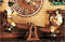 Schneider German Black Forest 11" Musical Beer Drinkers on Teeter-totter Eight Day Cuckoo Clock - GermanGiftOutlet.com
 - 2