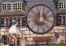 Schneider Black Forest 23" Musical Wood Chopper Eight Day Movement Antique German Cuckoo Clock - GermanGiftOutlet.com
 - 2