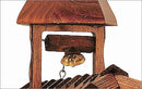 Schneider Black Forest 24" Musical Wood Chopper Eight Day Movement German Cuckoo Clock - GermanGiftOutlet.com
 - 5