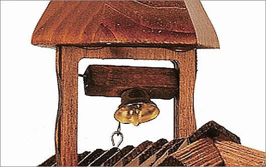 Schneider Black Forest 24" Musical Wood Chopper Eight Day Movement German Cuckoo Clock - GermanGiftOutlet.com
 - 5