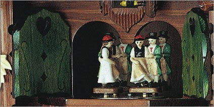 Schneider Black Forest 16" Musical Beer Drinkers with Angry Mother Eight Day Movement German Cuckoo Clock - GermanGiftOutlet.com
 - 2