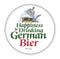 Metal Button. Happiness Is Drinking German Bier - GermanGiftOutlet.com
 - 1