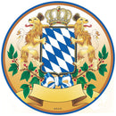 Bayern Coat of Arms German Four Piece Coaster Set - GermanGiftOutlet.com