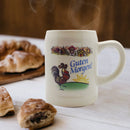 "Guten Morgen" German Stoneware Coffee Mug