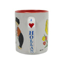 "I Love Holland" Dutch Themed Gift Novelty Coffee Mug