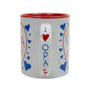 "My Opa Loves Me" Opa Gift Idea Coffee Mug