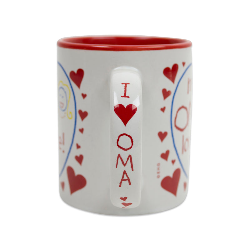 "My Oma Loves Me" Oma Gift Idea Coffee Mug