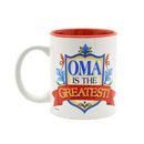 "Oma is the Greatest" Gift for Oma Mug - 3 - GermanGiftOutlet.com