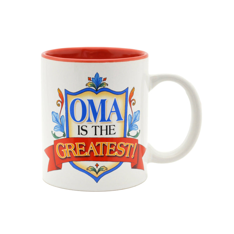 "Oma is the Greatest" Gift for Oma Mug - 1 - GermanGiftOutlet.com