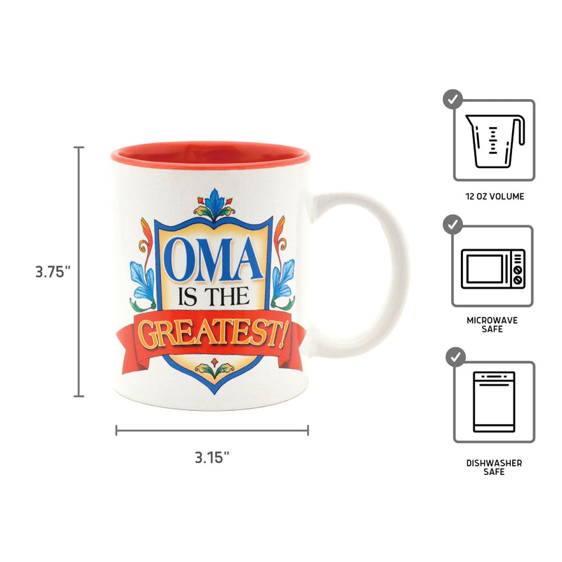 "Oma is the Greatest" Gift for Oma Mug