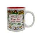 German Gift Idea Coffee Mug "Humble German"