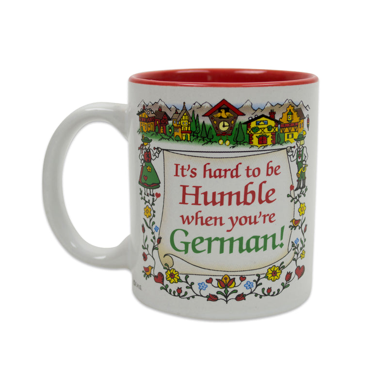 German Gift Idea Coffee Mug "Humble German"