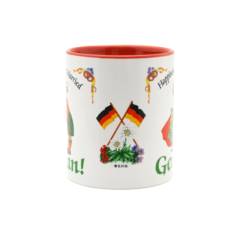 "Happiness is being Married to a German" German Gift  - 3 GermanGiftOutlet.com