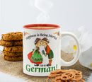 "Happiness is being Married to a German" German Gift Mug