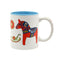 Red Dala Horse Ceramic Coffee Mug - 1 - GermanGiftOutlet.com
