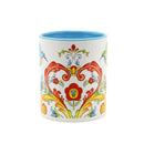Rosemaling & Hummingbird Ceramic Coffee Mug - 3 - GermanGiftOutlet.com