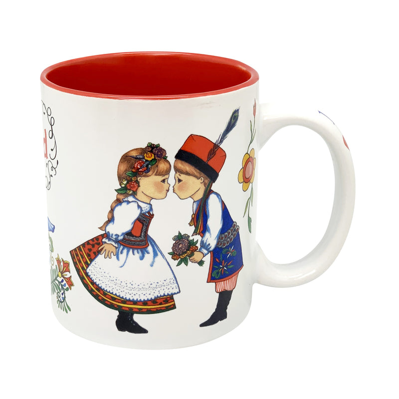 Ceramic Poland Gift Idea Coffee Mug "I Love Poland"