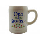 Gift for Opa German Coffee Cup: "Opa is the Greatest"