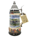 Classic Zoller & Born Rothenburg Flag .75L German Beer Stein