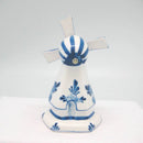 Blue & White Decorative Windmill - GermanGiftOutlet.com
 - 3