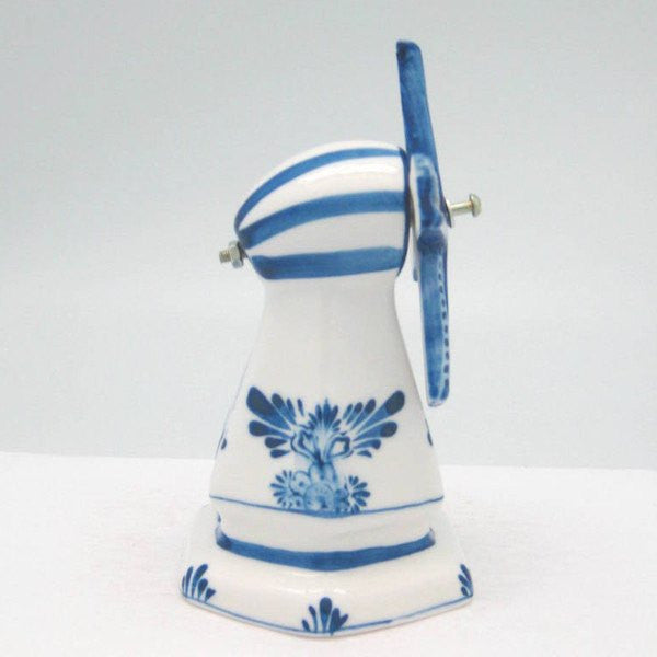 Blue & White Decorative Windmill - GermanGiftOutlet.com
 - 5