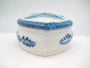 Blue & White Ring Box Embossed Windmill Design - GermanGiftOutlet.com
 - 5