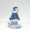 Blue and White Figurine: Dutch Girl Skater - GermanGiftOutlet.com
 - 4