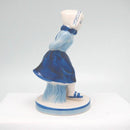 Blue and White Figurine: Dutch Girl Skater - GermanGiftOutlet.com
 - 2