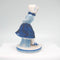 Blue and White Figurine: Dutch Girl Skater - GermanGiftOutlet.com
 - 2