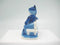 Blue & White Figurine: Dutch Couple Sitting on Bench - GermanGiftOutlet.com
 - 3