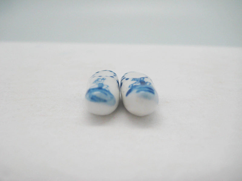 Ceramic Dutch Wooden Shoe Miniature Pair (.75") - GermanGiftOutlet.com
 - 3