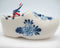 Delft Shoe Pair with Embossed Kiss Design - GermanGiftOutlet.com
 - 3