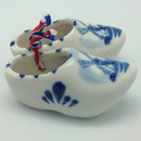 Delft Blue Wooden Shoes Pair with Windmill Design - GermanGiftOutlet.com
 - 4