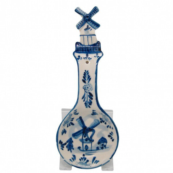Ceramic Spoon Rests Delft Blue 3 D Windmill - GermanGiftOutlet.com
 - 1