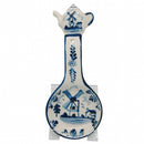Ceramic Spoon Rests Delft Blue Teapot - GermanGiftOutlet.com
 - 1
